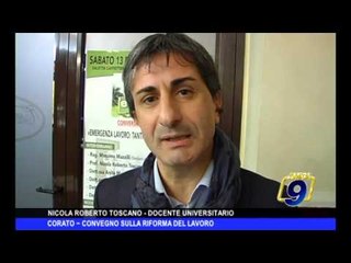 CORATO | Convegno sulla riforma del lavoro