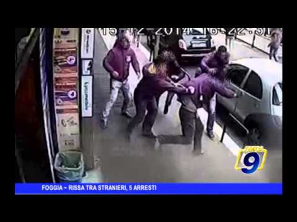 FOGGIA | Rissa tra stranieri, 5 arresti