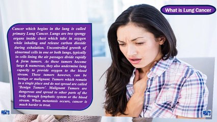 ما هو سرطان الرئة والأنواع