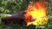 Police Chase,Roadblocks,Fails&Crashes Compilation HD - BeamNG DRIVE