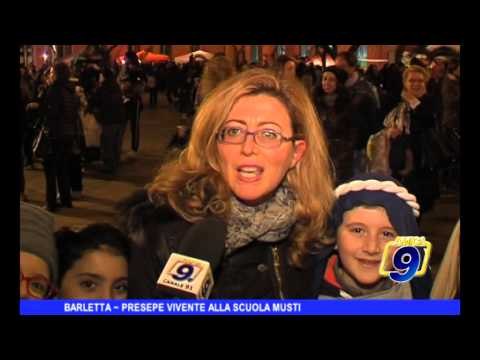 BARLETTA | Presepe Vivente alla scuola Musti