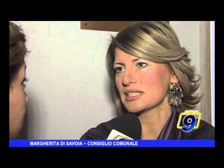 MARGHERITA DI SAVOIA | Consiglio comunale