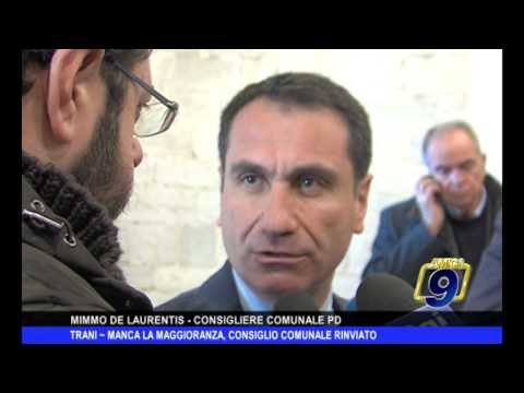 TRANI | Manca la maggioranza, consiglio comunale rinviato