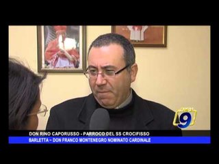 BARLETTA | Don Franco Montenegro nominato Cardinale