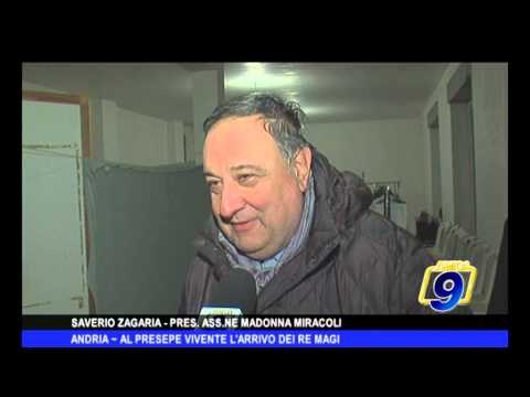 ANDRIA | Al presepe vivente l'arrivo dei Re Magi da Casa Accoglienza