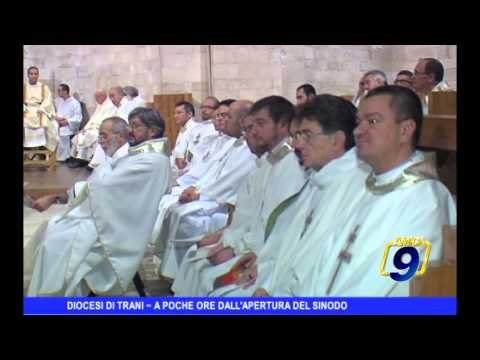 DIOCESI DI TRANI | A poche ore dall'apertura del sinodo