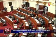 Juez César San Martín definirá recurso casatorio sobre casos de lavado de activos