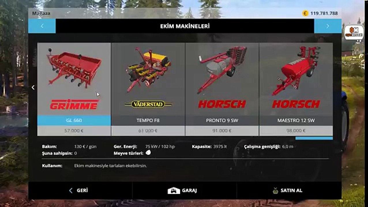 Farming Simulator 2015 Yonca Yetiştiriciliği Part 1