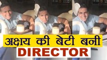 Akshay Kumar DAUGHTER Nitara turns DIRECTOR in video shared by Twinkle Khanna | FilmiBeat