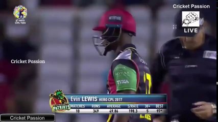 CPL 2017 Final St Kitts and Nevis Patriots v Trinbago Knight Riders