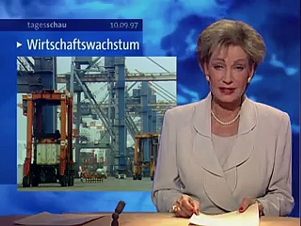 Tagesschau | 10. September 1997 20:00 Uhr (mit Dagmar Berghoff) | Das Erste