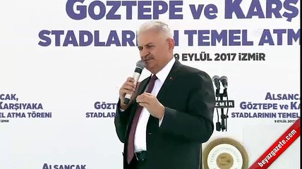 Başbakan Yıldırım: İzmir'in çılgın projesini hazırladık