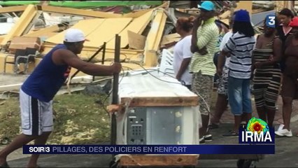 Saint-Martin : des policiers en renfort pour faire face aux pillages