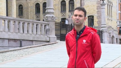 لاجئ سوري يستعد لانتخابات البرلمان بالنرويج