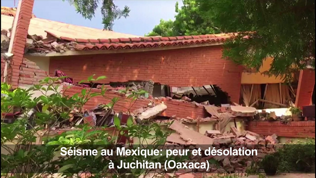 Mexique: peur et désolation à Juchitan après le séisme