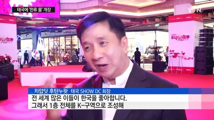 태국에 대규모 '한류 복합 몰' 개장 / YTN (Yes! Top News)