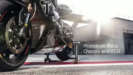 Triump Moto2 Engine testing