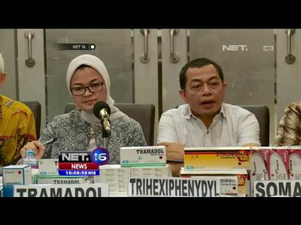 Puluhan Juta Butir Obat Ilegal di Balaraja Disita - NET16