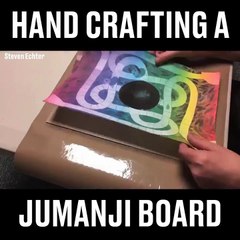 Hand Crafting A Jumanji Board