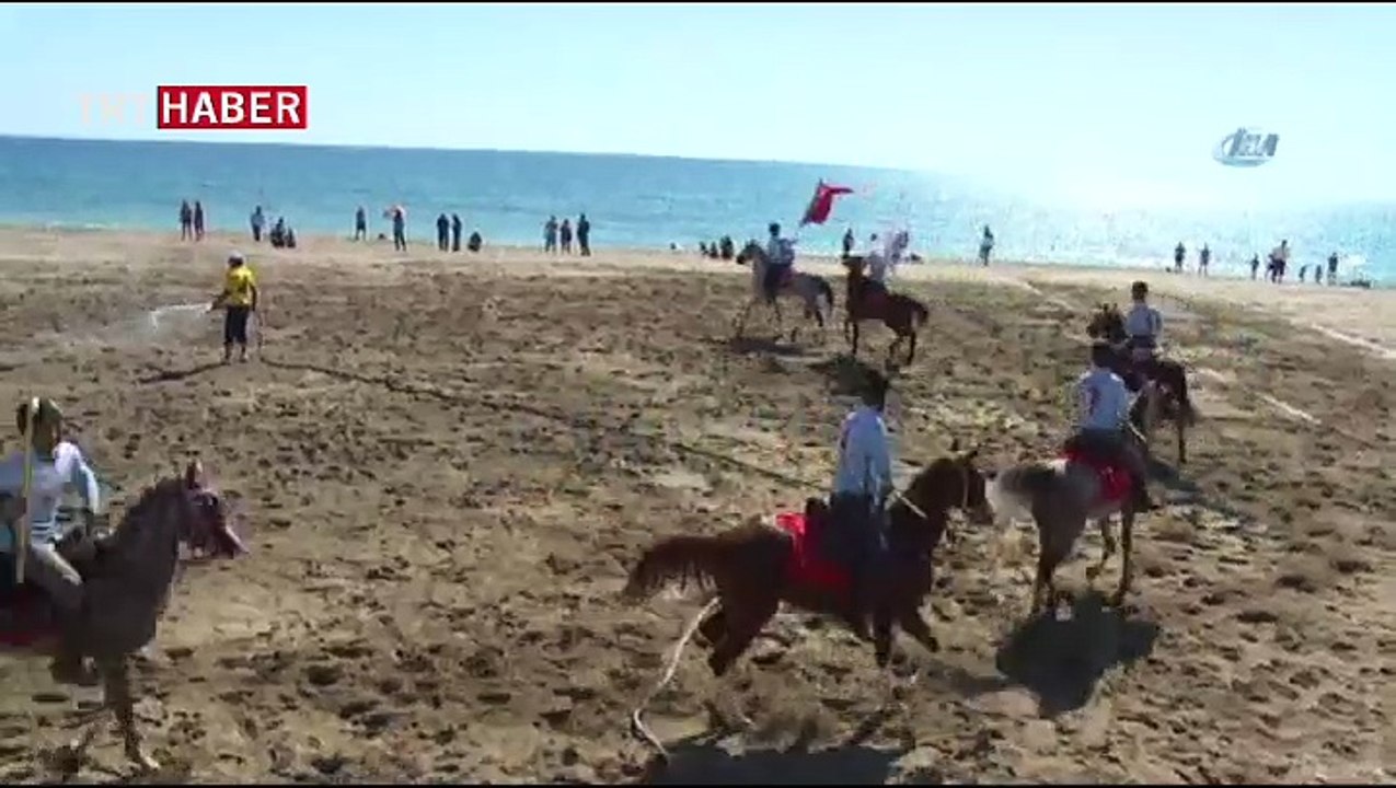 Ata sporu cirit, Akdeniz'e indi