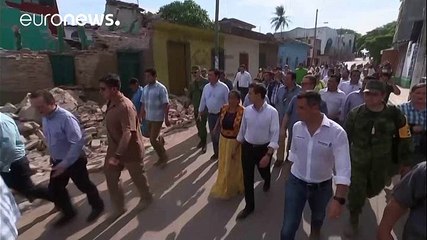 Terremoto Messico: il presidente visita le zone colpite
