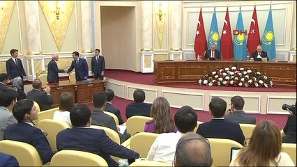 Video herunterladen: Cumhurbaşkanı Erdoğan Kazakistan Cumhurbaşkanı Nazarbayev ile Görüştü 1