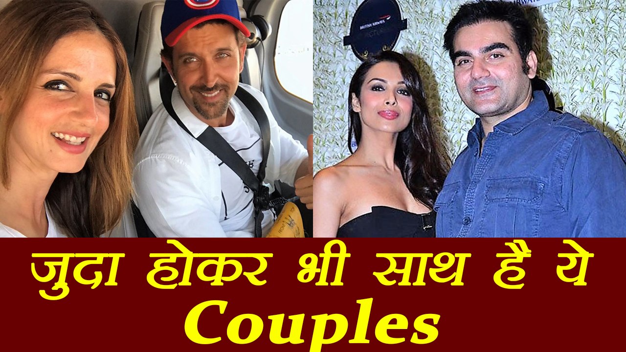 Hrithik Roshan - Sussanne , Bollywood COUPLES who SUPPORT each other even after DIVORCE | FilmiBeat