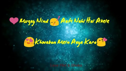 Love Whatsapp Status Story Lyrics Video..New