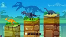 Sobre los dinosaurios dinosaurio de dibujos animados encontrar una buena pérdida de