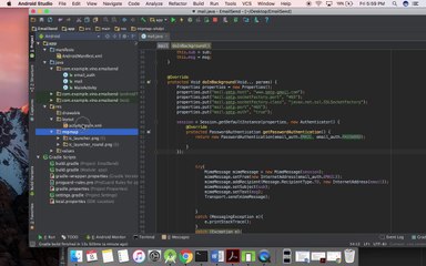 How to send Email through SMTP Server in Android Studio 2017 Part 3/3