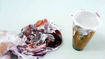 Çok Gizli Kahveli ve Traş Köpüğü Kremalı Slime Oyunu