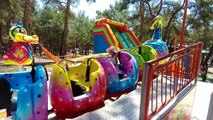 Antalya Park Orman Macera parkı Lunapark Atraksiyonlar trambolin Dev kaydırak