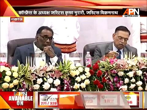 Watch senior lawyers and judges speak at a legal conference in Lucknow