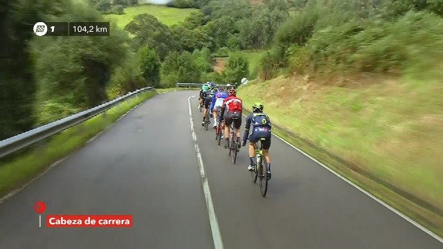 The breakaway / La fuga - Etapa 20 / Stage 20 - La Vuelta 2017