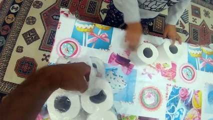 Elifi mumya yaptık. Evimizi mumyalar bastı, kurtaran yok mu? eğlenceli çocuk videosu