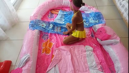 Hello kitty Elife yeni havuz, Eğlenceli çocuk videosu