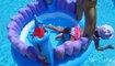 Prenses kalesi havuzda Elifin havuz keyfi ,eğlenceli çocuk videosu