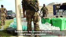 Saint-Martin: les secours en action pour aider la population