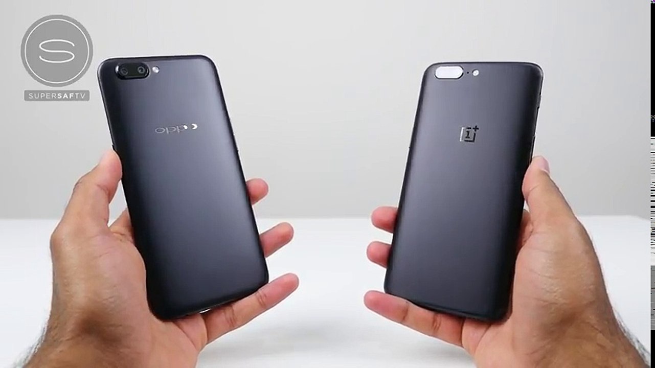 Oppo R11 vs OnePlus 5 UNBOXING