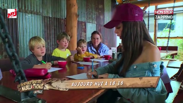 Les incroyables aventures de Nabilla et Thomas : Nabilla donc un cours de français lunaire (vidéo)