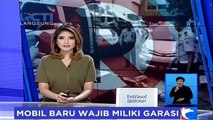 Pemprov DKI Wajibkan Pemilik Mobil Baru Miliki Garasi