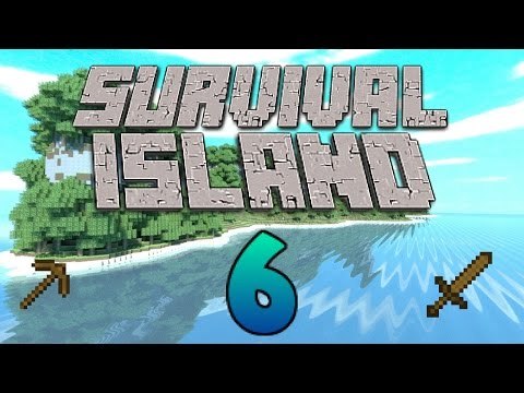 Looking For Resources! - Nether Portal! - (Minecraft Survival Island) - Episode 6
