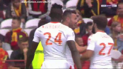 0-1 Gaël Danic Goal - RC Lens 0-1 FC Lorient - 09.09.2017 (HD)