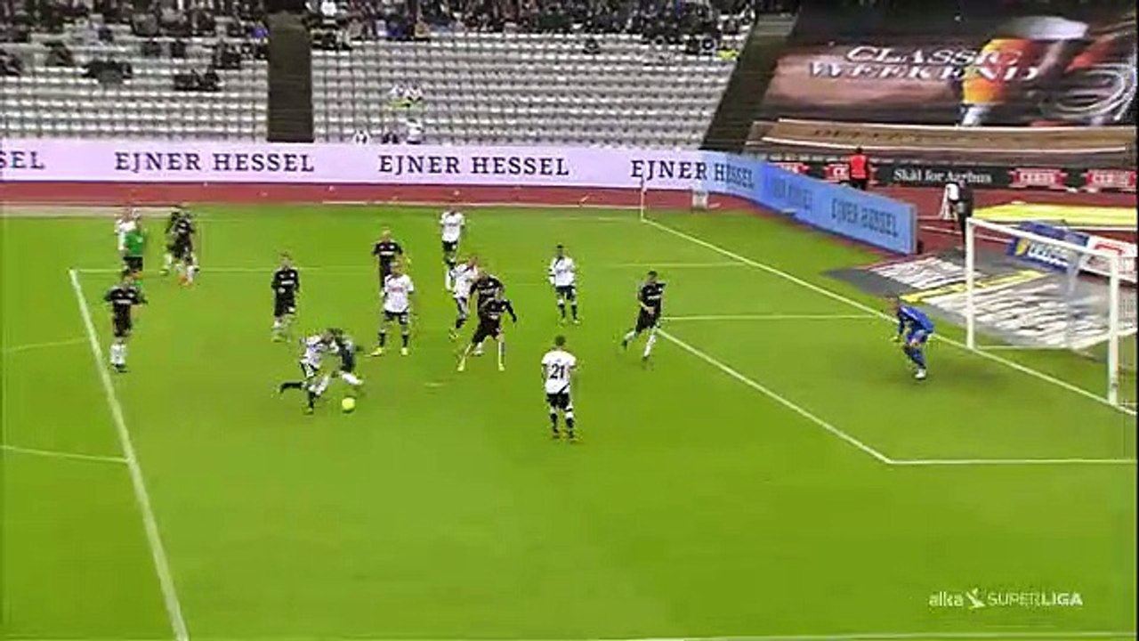 Martin Spelmann Goal - Aarhus 1-1 Randers FC (09.09.2017)