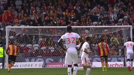 Denis Bouanga Goal Lens 2-3 Lorient (09.09.2017)