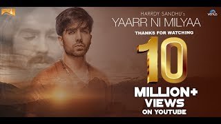 Yaar Ni Milyaa Hardy Sandhu full hd song