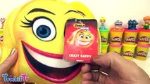Emoji Filmi Sürpriz Yumurta Oyun Hamuru - Emoji Oyuncakları Tsum Tsum