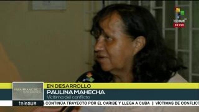 Víctimas del conflicto armado piden una Colombia diferente