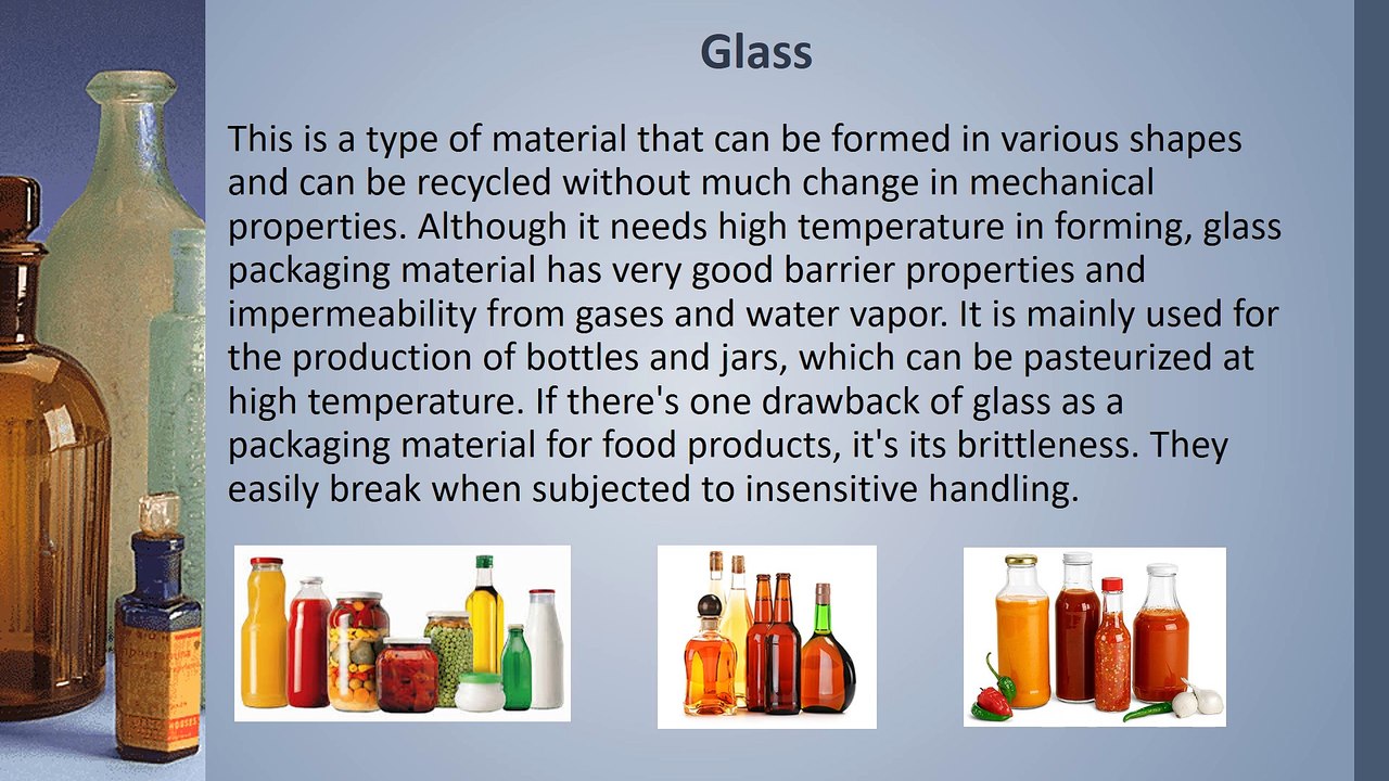 Food Packaging Materials