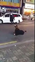 [엘리어스] 해운대 247 앞에서 여자들 싸움 part4